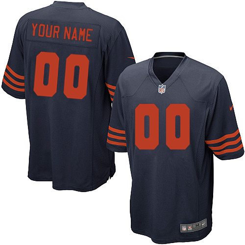 Nike Chicago Bears Customized Navy Blue 1940s Throwback Stitched Youth NFL Jersey